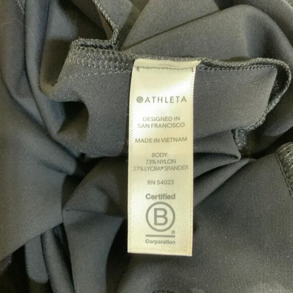 Athleta Stellar Flare Trouser Pant Black Women's Size 8 - Picture 7 of 8